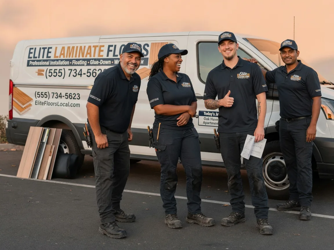Laminate flooring installation company in Mark, IL
